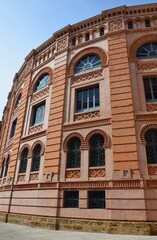 Fototapeta premium Gran Teatro Falla, in Plaza Fragela, Cadiz