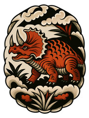 disegno per tattoo di un drago cinese 05