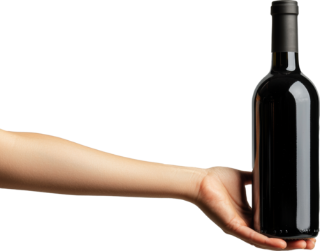 bottle of wine - Powered by Adobe