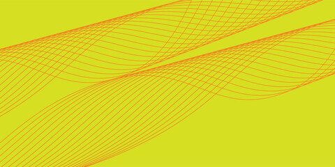 Abstract orange background with flowing wave lines. Glowing wavy lines modern simple artAbstract orange background with flowing wave lines. Glowing wavy lines modern simple art
