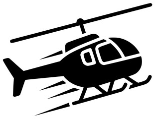 helicopter illustration transportation silhouette flight logo aircraft icon fly outline aviation sky air transport chopper travel pilot rotor rescue shape landscape vector graphic background © blacksilhouette