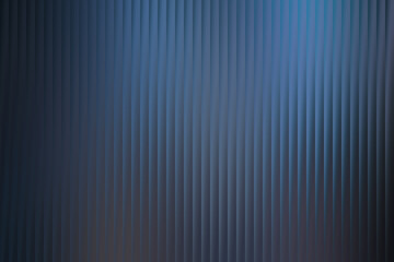 Fototapeta premium Abstract Blue Vertical Ribbed Texture Background.