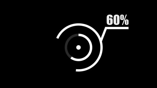Futuristic Circle HUD Animation ✨ Sci-Fi rings pulse and fade within 60%, glowing tech elements rotate smoothly. Perfect 2D texture for broadcast, UI, and advanced future design.