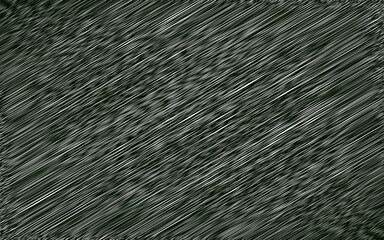 Abstract textured dark green background with a dense pattern of diagonal lines and subtle...