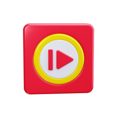 download resume 3d render icons