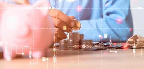 Saving money and investing for financial growth