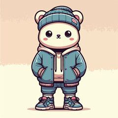 Animal Streetwear illustration