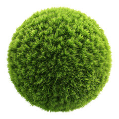 Green grass sphere png eco png nature png globe png lawn png texture png freshness png environment png round png botany png transparent background image