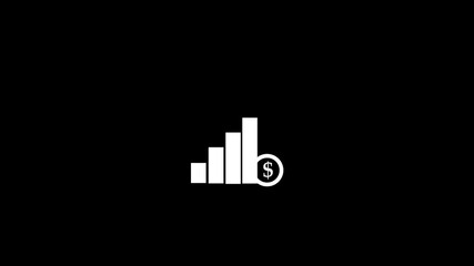Glowing bar chart with an upward arrow and dollar symbol representing financial growth, business profit, and economic success. Perfect for stock market rise, investment, income growth, and corporate - Powered by Adobe