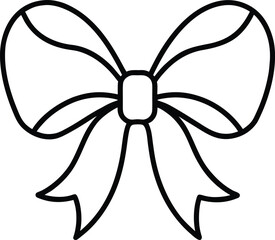 bow isolated on white background