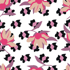 seamless pattern with butterflies