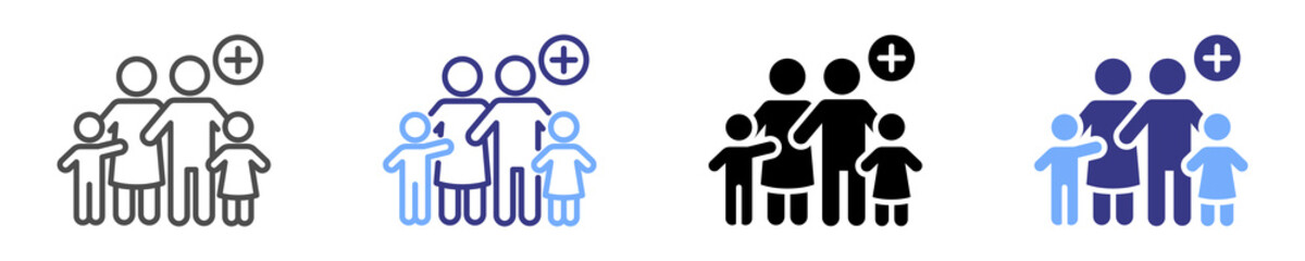 adopt icon set multiple style