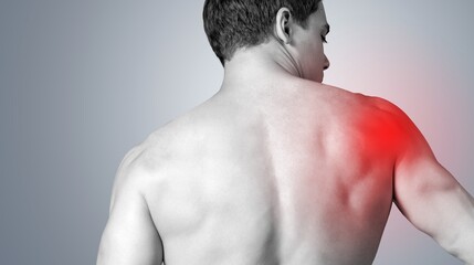 Joint pain, arthritis concept, Men experiencing pain and need diagnosis