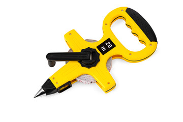 20 meter Yellow Measuring Tape Tool With Retractable Tape And Ergonomic Handle with Smooth rolling...