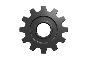 Sleek gray gear enhances industrial tech projects