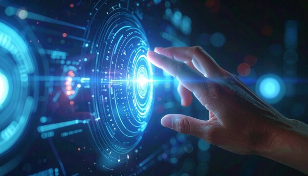 interaction with advanced technology, artificial intelligence (AI), or big datae - Powered by Adobe