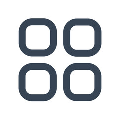 vector or digital illustration in the form of a minimalist icon with a white background