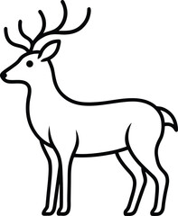 deer vector illustration