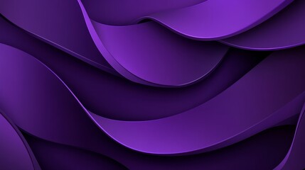 Elegant Gradient Layers with Smooth Transitions in Shades of Purple and Violet for Modern Art Design