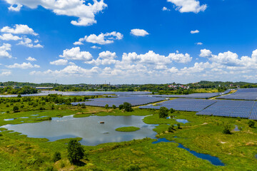 Solar Photovoltaic Power Generation Aerial Photography