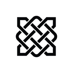 Celtic Knot Ornament, Celtic Sailor Endless Knot Illustration