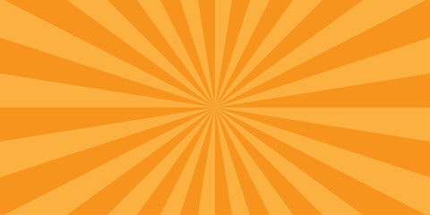Obraz premium Vector sunburst pattern red and orange background design. Vintage sunrays illustration swirl grunge backdrop line. sun beam vector banner design comic burst gradient concept pattern. 