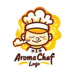 vector illustration of a chef