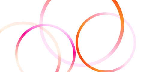 Set of Abstract Lines with Color Gradient. Vector Background with Rainbow Wave Shapes. Graphic Pattern of 3D Wavy Elements. Color Poster Design