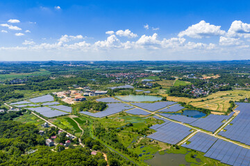 Solar Photovoltaic Power Generation Aerial Photography