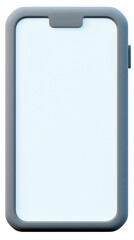 Mobile phone flat 3D icon