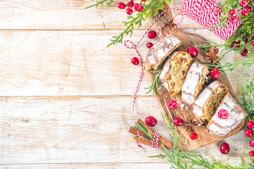  Christmas stollen with Xmas decor