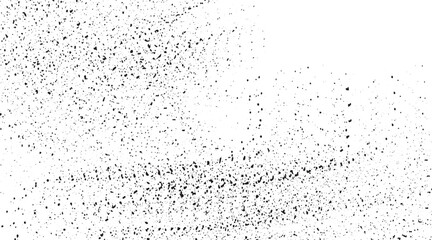 Speckle grain dot white paper noise texture with distress effect vector illustration pattern background. Dirty or dust film grain speck grit grunge overlay on white background grain noise particles.