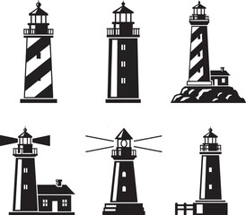 lighthouse vector illustration