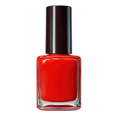 Bright red nail polish bottle png cosmetic png beauty png manicure png lacquer png makeup png varnish png fashion png gloss png salon png transparent background image