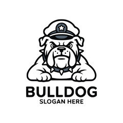 Naklejka premium Bull logo vector illustration template