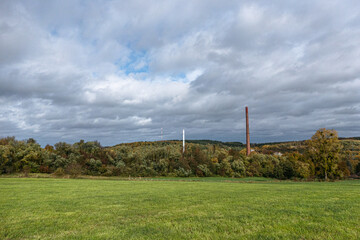 Natur und Industrie, wie im selbstverst&auml;ndlichen Einklang - Stolberg Rhld. 