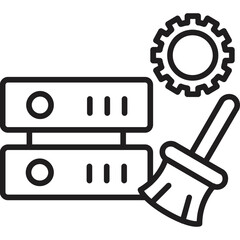 Data Cleaning Icon