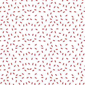 Seamless patterns with rectangle isolated on transparent background