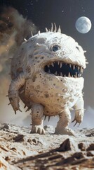Obraz premium moon monster.