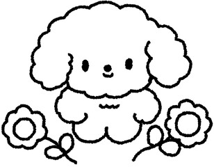 flower dog