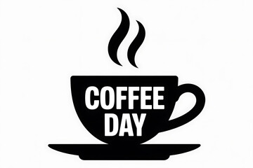 A steaming cup of coffee sits on a saucer, showcasing a warm and inviting beverage.