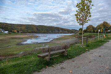 Wassernotstand am Rursee in Woffelsbach