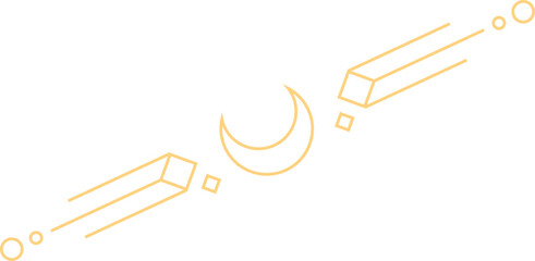 Geometric Celestial Border