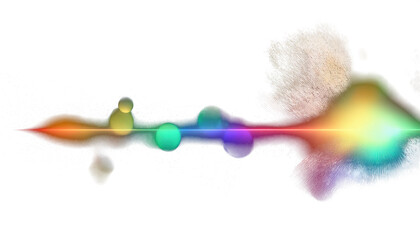 light leak overlay effect with blur rainbow light leaks and bokeh retro grain noisy clean png