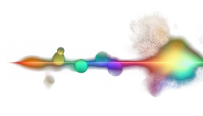 light leak overlay effect with blur rainbow light leaks and bokeh retro grain noisy clean png
