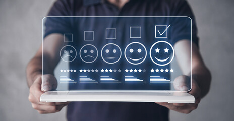 Customer reviews and feedback. Customer service satisfaction