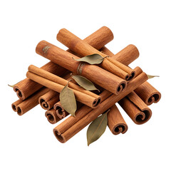 Aromatic cinnamon sticks and dried bay leaves create a warm, inviting aroma for culinary inspiration and natural remedies