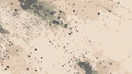 Ink Splatter on Cream &mdash; artistic grunge texture for posters and editorial design