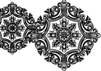 Elegant vintage flourish designs for invitations and decorative elements, adding a touch of classic sophistication to your projects with ornate details