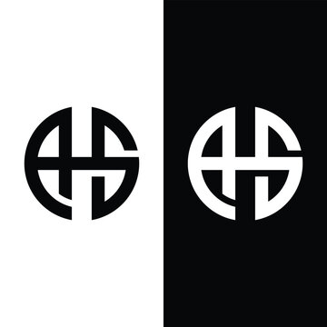 Letter AHS Circle logo Stock Illustrations, Vectors & Clipart.